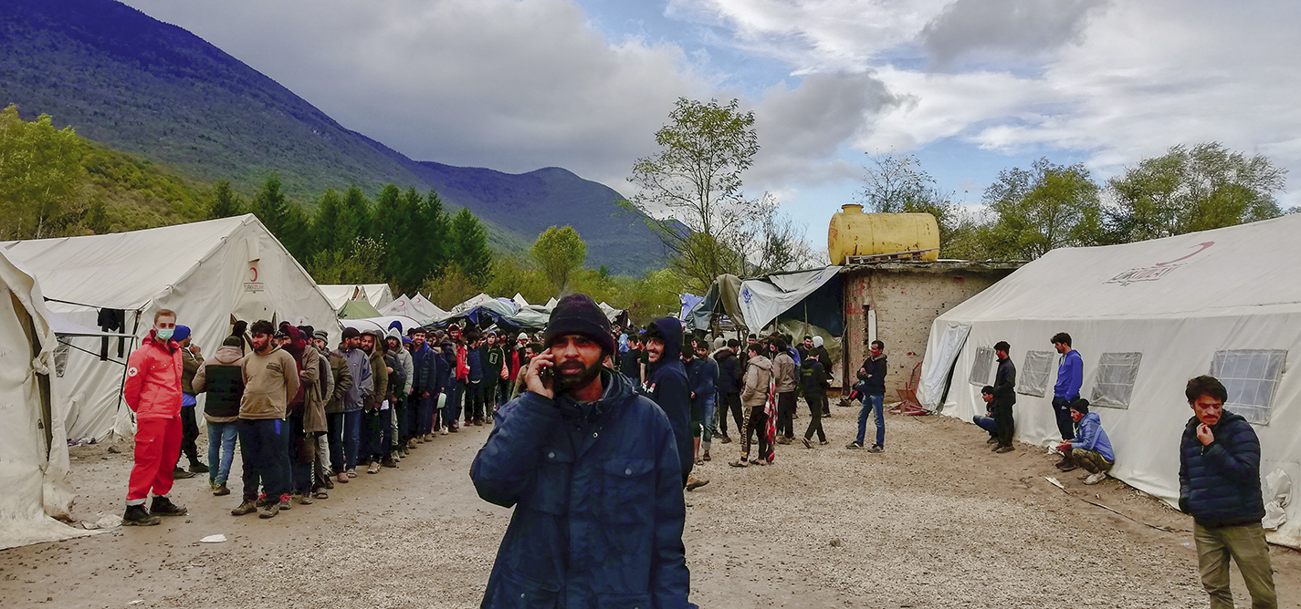 ‘Deleting the pain’ at Bosnia’s borders