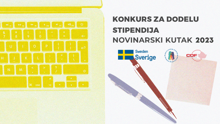 KONKURS ZA DODELU STIPENDIJA: NOVINARSKI KUTAK 2023.