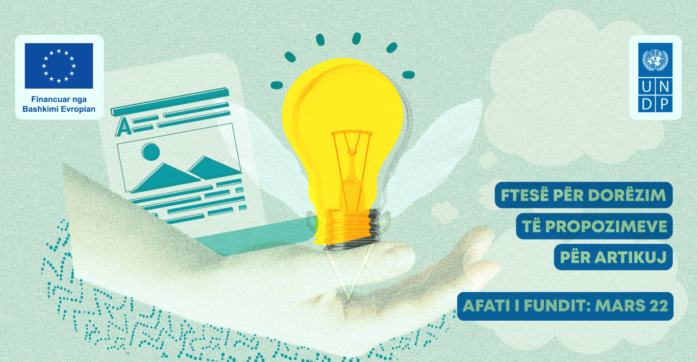 Ftesë për dorëzim të propozimeve për artikuj