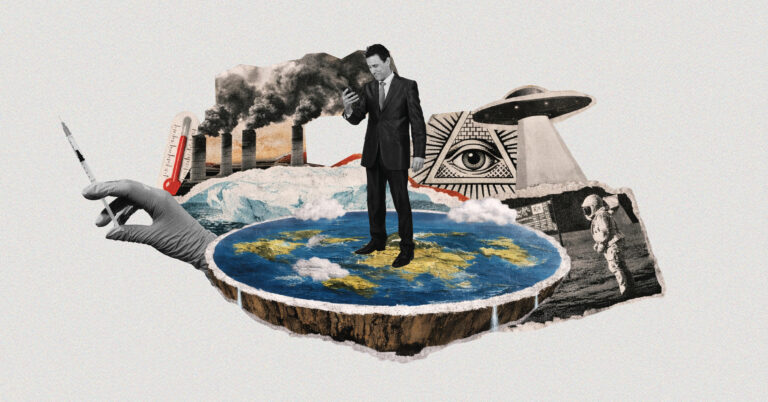 Conspiracy theories are not opinions